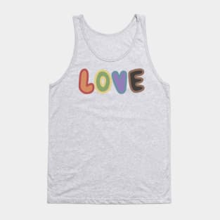 lgbt+ love Tank Top